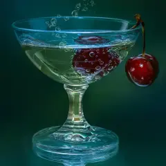 Mroczne, bąbelkowe drinki na Halloween z wisienką. Idealne na upiorną noc!