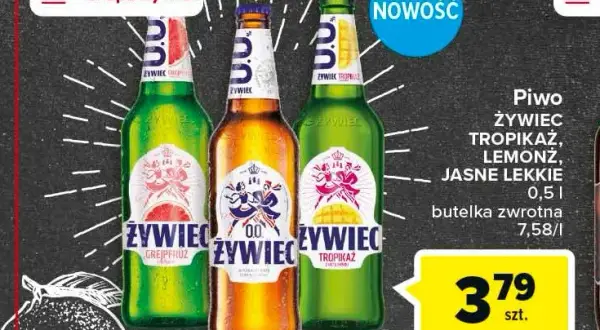 Ile kosztuje piwo Żywiec? Sprawdź ceny i najlepsze oferty w sklepach
