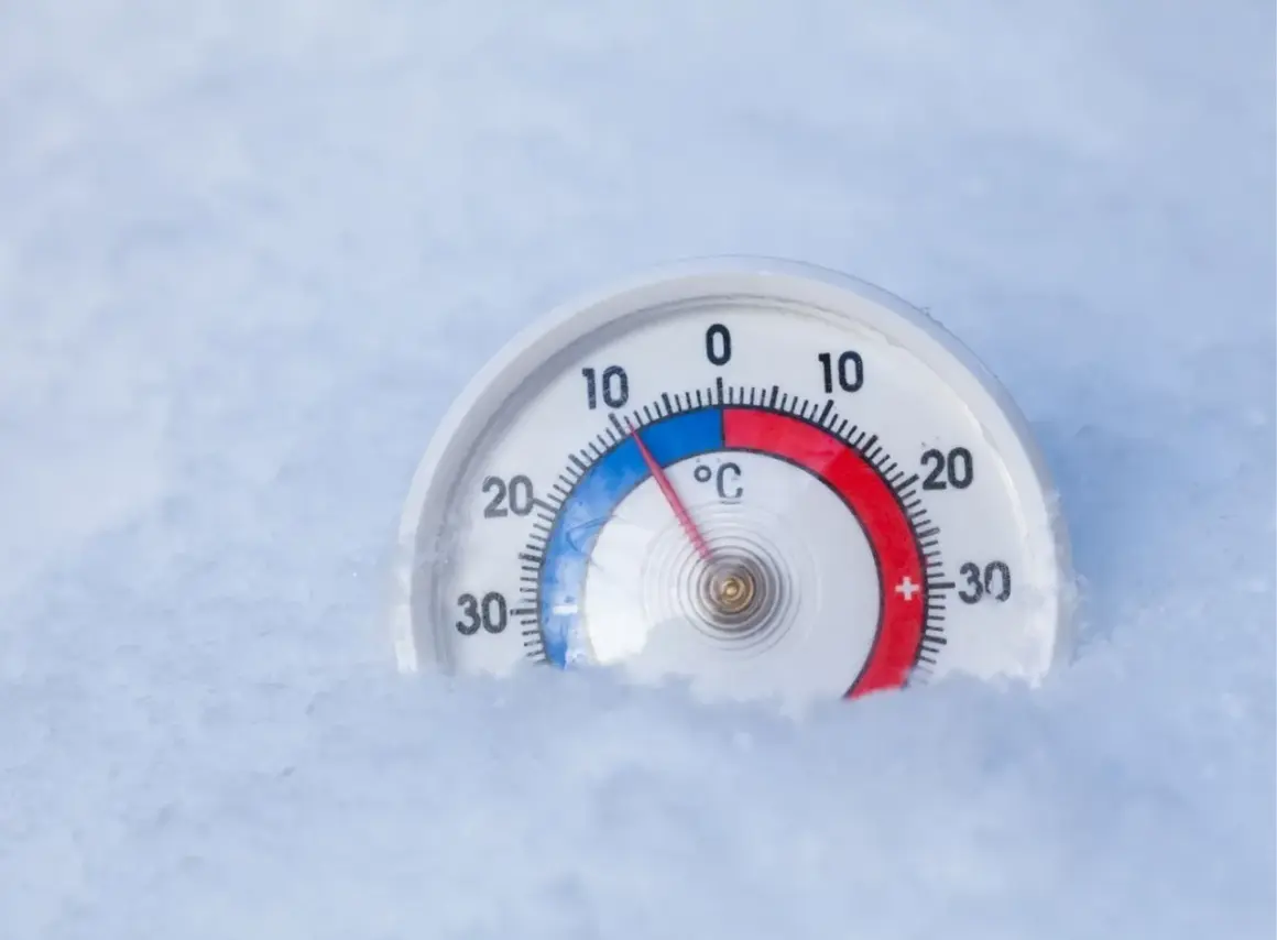 Termometr w śniegu pokazuje temperaturę poniżej zera. Czy piwo zamarznie w bagażniku? Sprawdźmy!
